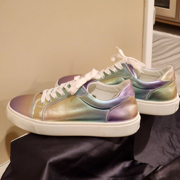 Excellent EU39 CHRISTIAN LOUBOUTIN Sneakers Vieirissima Iridescent - Picture 16 of 16